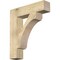 Ekena Millwork Legacy Block Rough Sawn Bracket, Douglas Fir, 6"W x 28"D x 32"H BKT06X28X32LEC05RDF - alternate 1